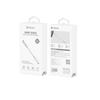 Devia adapteris EC608 USB-C - 3,5 mm lizdas baltas