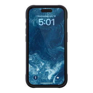 Nomad tvirtas dėklas telefonui iPhone 15 Pro 6,1" Atlanto mėlynas