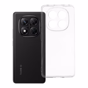 Dėklas telefonui 2 mm storio skaidrus XIAOMI Redmi Note 14 Pro 5G / 14 Pro Plus 5G