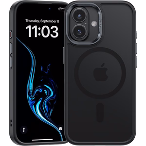 Benks Magnetinė Mist dėklas Metal Frame Iphone 16 Plus juodas