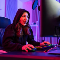 "Wozinsky" WKG-200 RGB membraninė žaidimų klaviatūra su slinkimo ratuku - juoda