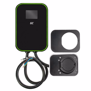 GREEN CELL WALLBOX EV POWERBOX 22KW SU LIZDU IR RFID