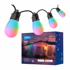 NEEWER RGB lauko girlianda, šiltai balta
