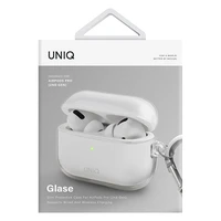 Uniq dėklas Glase AirPods Pro 2 kartai skaidrus / blizgus permatomas