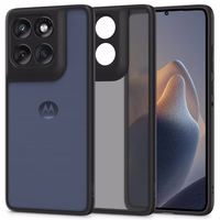 Tech-Protect MagMat dėklas Motorola Edge 60 Fusion - Matinis juodas