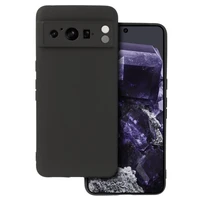 Matinis galinis dėklas telefonui GOOGLE PIXEL 8 PRO juodas