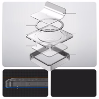 Spigen Ultra Hybrid Mag MagSafe Dėklas for Samsung Galaxy S26+ - Clear and baltas