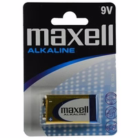 Maxell Alkaline Vienkartinė baterija 9V Šarminis