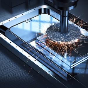 Borofone BF8 Diamond Armor 5D grūdintas stiklas iPhone 14 Pro (10 vnt. rinkinys)