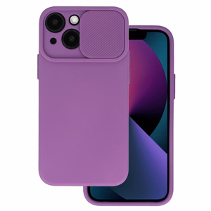 Camshield Soft dėklas iPhone 15 violetinis