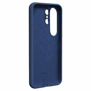Etteri Silikoninis Mag dėklas for Samsung Galaxy S26 Ultra tamsiai mėlynas