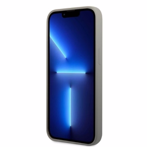 Dėklas telefonui iPhone 13 mini 5.4 - pilkas Silikoninė Logo plokštelė MagSafe