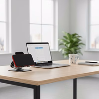 Forcell F-GRIP Fold Stand 2 360 stalo laikiklis - pilkas