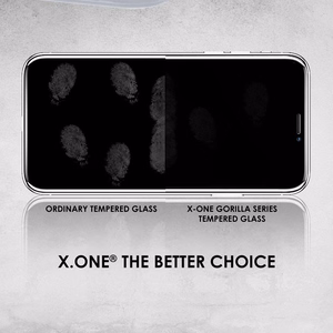 X-ONE Full Cover Extra Strong Matte - для iPhone 15 Pro закалённое стекло 9H
