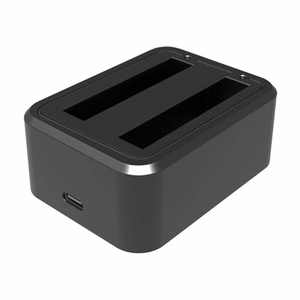 USB dvigubų baterijų įkroviklis PULUZ skirtas Insta360 X3