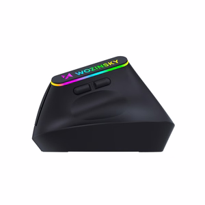 Wozinsky WMG-1164 Wireless Vertical Ergonomic Gaming Mouse 3600 DPI with RGB Backlight - Black