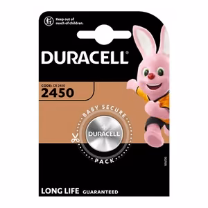 Литиевая батарейка Duracell DL2450 BL1 CR2450, 1 шт.