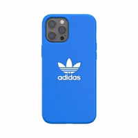 Adidas OR formuotas dėklas Basic iPhone 12 Pro Max - mėlyna ir balta