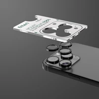 Etteri kameros lęšio apsauga iPhone 15 Pro / 15 Pro Max juoda