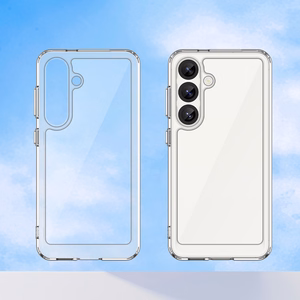 Outer Space dėklas su geliniu rėmeliu telefonui Nothing Phone (3a) - skaidrus