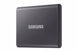 SAMSUNG nešiojamas SSD T7 2TB pilkas