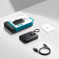 Išorinė baterija Power Bank Joyroom JR-PBF18 22.5W with Lightning cable 10000mAh juoda