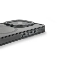 Blizgus dėklas su MagSafe, skirtas Samsung Galaxy S25 Edge – juodas