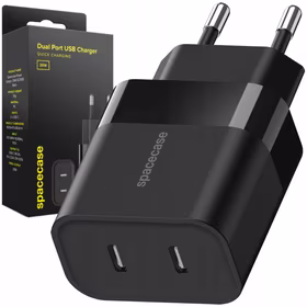 Spacecase USB įkroviklis Charger 20W SC010B juodas