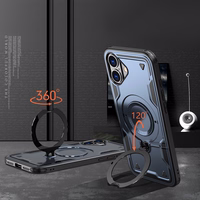 Hybrid Armor Trendy dėklas telefonui su MagSafe iPhone 16 Plus - mėlynas