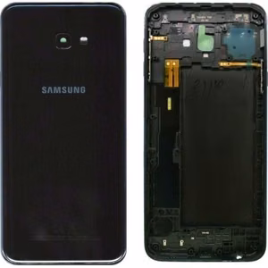 Задняя крышка для Samsung J415 J4+ 2018 чёрная Оригинал (б/у Grade C)