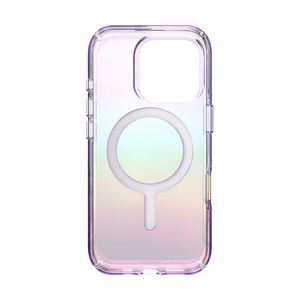 Speck Presidio2 Lux MagSafe dėklas, skirtas iPhone 16 Pro (Amazing Purple / skaidrus)