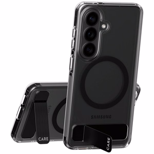 CARE by PanzerGlass Urban Explorer skaidrus dėklas w. juodas Qi Samsung Galaxy S26 - skaidrus