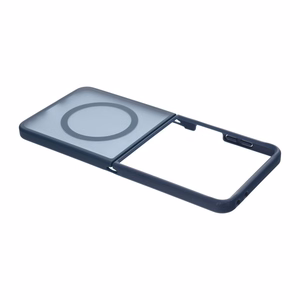 Tamsiai mėlynas „4sF-S Acrylic“ dėklas su „MagSafe“ palaikymu, skirtas „Samsung Galaxy Z Flip8“