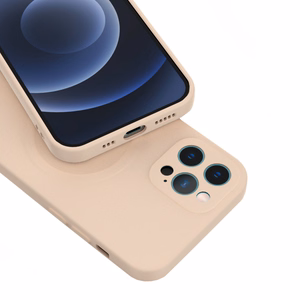 Tel Protect MagSilicone dėklas iPhone 14 Pro skaidrus