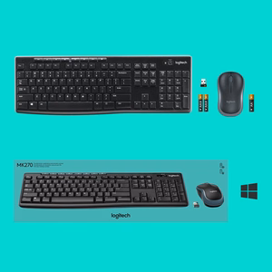 Logitech 920-004508 klaviatūra su pele namų RF belaidė QWERTY US International juoda