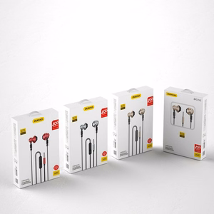 Dudao laidinės ausinės 3.5mm Mini Jack pilkos (X2C-Gray)
