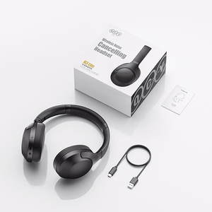 "QCY H3 Lite" ausinės su ANC "Bluetooth 5.3" - juodos spalvos