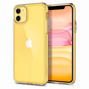 Spigen Ultra Hybrid dėklas iPhone 11 - Skaidrus