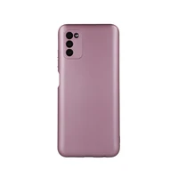 Metalinis dėklas telefonui Samsung Galaxy A25 5G (global) rožinis