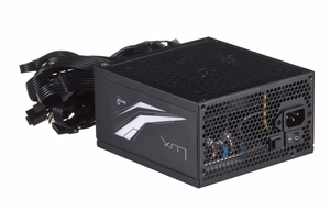 Maitinimo šaltinis Aerocool Lux RGB 550M 550 vatų juodos spalvos