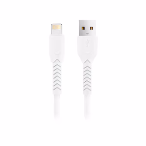 "Maxlife MXUC-04" USB - "Lightning" kabelis 1,0 m 3A, baltas