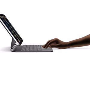 Dux Ducis MK Series dėklas su Bluetooth klaviatūra iPad Pro 11" 2024 - juodas