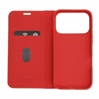 Wonder Frame dėklas Iphone 17 Pro Max raudonas