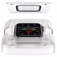 Spigen ProFlex EZ Fit Hibridinis stiklas Apple Watch 4/5/6/SE (44mm)