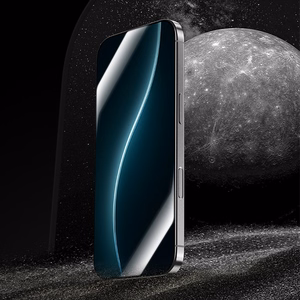 Benks Apsauginis stiklas Glass Warrior Safyro danga skirta iPhone 17 Pro - juodas