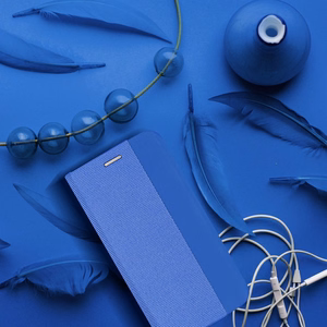 SENSITIVE knygutės dėklas XIAOMI Redmi Note 15 PRO PLUS 5G mėlynas