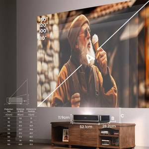 Hisense PT1 Ultra short throw projector UHD 4K (3840x2160) 3D Black