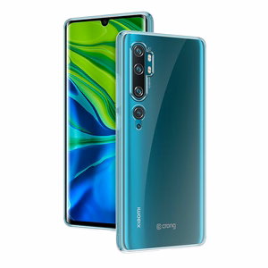 Crong Crystal Slim dėklas, skirtas Xiaomi Mi Note 10 / Mi Note 10 Pro, skaidrus