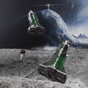 Dudao R78 78W automobilinis įkroviklis USB-C PD / 2xUSB-A QC - juodas