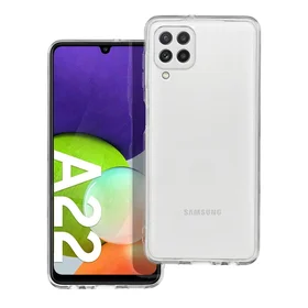 Skaidrus dėklas 2 mm SAMSUNG A22 LTE (4G) (kamera apsauga) skaidrus